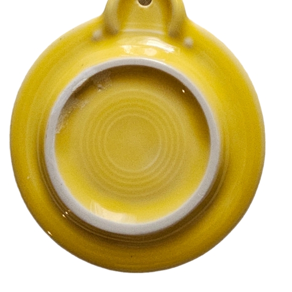 Fiesta Blank Ornament Mini-Plate Sunflower Yellow New without Tags - Picture 2 of 3